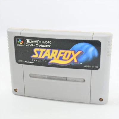 Super Famicom STAR FOX Cartridge Only Nintendo d129 sfc - Image 1 of 4