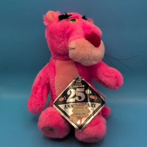 The Pink Panther 25th Anniversary 9" Plush Suction Cups with Tag - Picture 1 of 4