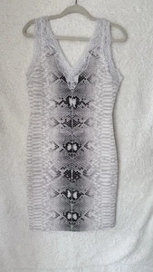 Vestido Vaina Alberto Malaki Estampado Serpiente Grande - Imagen 1 de 6