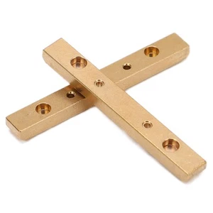 2PCS Brass Boulder Bars RC Car Upgrading Accessories For Axial SCX24 1/24 C GO - Picture 1 of 12