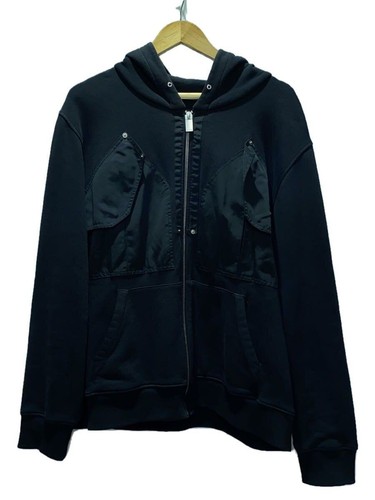 Felpa con cappuccio zip 1017 ALYX 9SM (ALYX) M cotone nero usata
