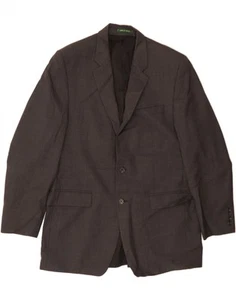 RALPH LAUREN Mens 2 Button Blazer Jacket UK 42 XL Grey Wool OF13 - Picture 1 of 4