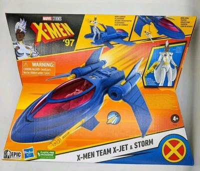 X-Men Team X-Jet & Storm Marvel Studios X-Men '97 Epic Hero Series Hasbro NUEVO Foto 1 de 4