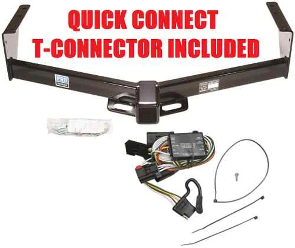 Enganche de remolque para 96-00 Dodge Grand Caravan con kit de arnés de cableado Foto 1 de 4