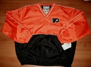 Philadelphia Flyers Pullover Jersey Jacket Large NHL - Picture 1 of 2