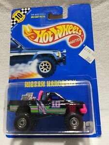 Hot Wheels 1987 Nissan Hardbody Truck. Rare,VHTF! '91 Blue Card. Collector #131.