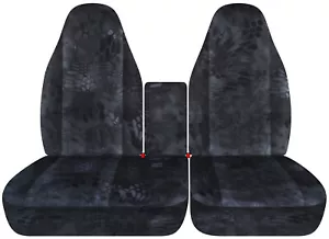 40-60 Funda de asiento delantero camuflado HIGHBACK con consola se adapta a camioneta Ford F150 97-03 - Imagen 1 de 8