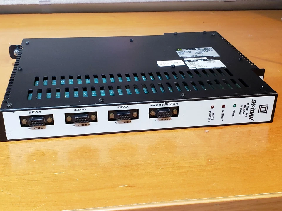 Módulo de memoria Square-D Sy/Max SMM720-R serie 700 Rev 6,00 clase 8020 Foto 1 de 4