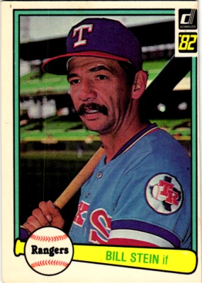 1982 Donruss - Bill Stein #37 - Rangers - Image 1 of 2