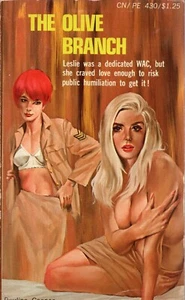 THE OLIVE BRANCH by Pauline Cooper Vintage Sleaze Lesbian GGA Pulp Paperback VG - Picture 1 of 1