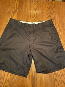 Top Flute Golf Shorts Men’s 42 Black W/side Pockets EUC - Picture 1 of 5