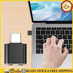 USB C Mouse Jiggler Mover Undetectable 3 Modes with Switch Button (Black) - Afbeelding 1 van 9