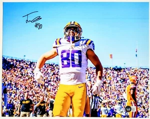 Foto firmada por Jack Bech 11x14 LSU Tigers (Holo Bas Beckett) automática - Imagen 1 de 4