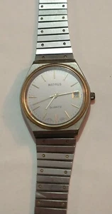 Vintage Benrus Mens Quartz Watch Not Working Untested AS-IS Condition - Picture 1 of 5