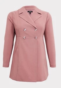 Torrid ~ Twill A-Linie Trenchcoat ~ Größe 2 ~ Neu mit Etikett - Bild 1 von 5