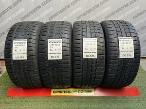 4 GOMME NOKIAN 245 40 18 97V XL 4 STAGIONI USATE M+S mm 5,5-5,8 80% DOT0311 - Foto 1 di 12