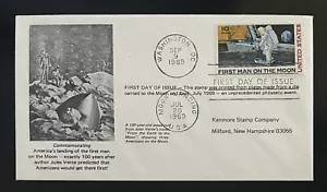 USA-1969-COMMEMORATING AMERICA’S LANDING OF THE FIRST MAN ON THE MOON-FDI-J3017 - Bild 1 von 2