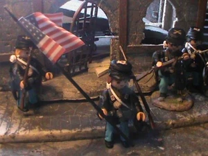 PLAYMOBIL CUSTOM SUBOFICIAL (CABO) 54 TH MASSACHUSETTS REF-003 - Imagen 1 de 9