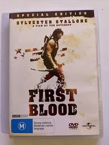 Rambo First Blood - Special Edition (DVD, 1982) Sylvester Stallone. Region 4 - Picture 1 of 3
