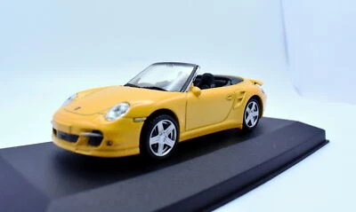 Modellino auto scala 1:43 Porsche 997 Turbo cabriolet diecast modellismo asta - Immagine 1 di 4