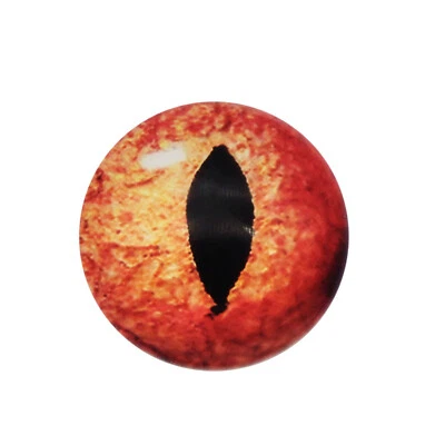 6-30mm Glass Dragon Eyes Animal Eyes Design Flatback Cabochon Art Decor Crafting - Image 1 of 4