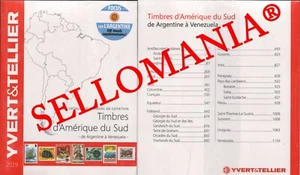 CATALOGO YVERT & TELLIER SELLOS AMERICA DEL SUR SUDAMERICA EDICION 2019 - Foto 1 di 3