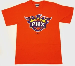 2006 Phoenix Suns t-shirt Reebok Medium Orange Nash Stoudemire Barbosa Paul PHX - Picture 1 of 6