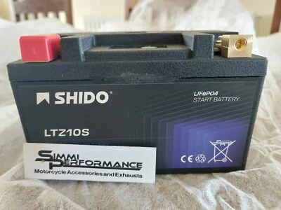 Shido Lithium Battery fits Honda CBR 1000 RR Fireblade 2004 to 2014 - Image 1 of 4