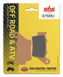 Vertemati Cross 500 2002-2004 SBS Race Sintered Rear Brake Pad 675RSI - Imagen 1 de 5
