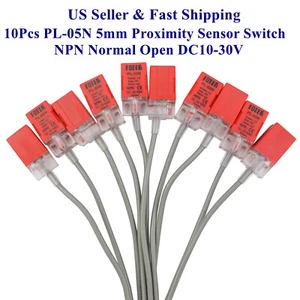 10Pcs PL-05N 5mm NPN NO Fotek Proximity Sensor Switch out DC10-30V Normal Open - Picture 1 of 5