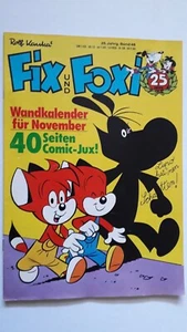 Fix + Foxi 25.Jahrgang Nr.46 von 1977 mit Tim und Struppi - TOP Z1 Comicheft - Picture 1 of 5