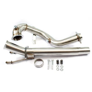 Streetstar Edelstahl Downpipe Hosenrohr Kat-Ersatz Audi A1 8X VW Polo 6R 1,6 TDI - Afbeelding 1 van 3