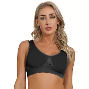 iEFiEL Damen Sport-BH Bustier Bra Tanktop Fitness Yoga Sport Nahtlos Bustier BH - Bild 1 von 69