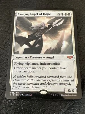 MTG Avacyn, Angel of Hope Foil from Avacyn Restored Mythic Rare 005/015 LP - Image 1 of 3