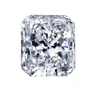 1.08ct. Square Radiant Cut, H Color, SI2 Clarity Diamond, Engagement - Picture 1 of 1