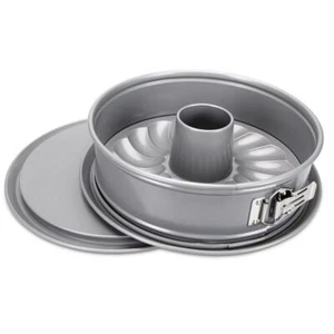 Städter Springform Kuchenform Backform Kuchenbackform Silber Rund ø 26 cm H 7 cm - Bild 1 von 3