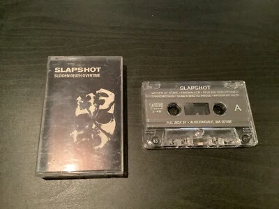 Slapshot Sudden Death Overtime Cassette Hardcore Punk taang records - Image 1 of 4