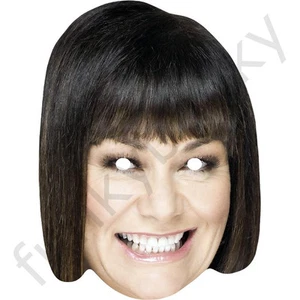 Dawn French Promi Karte Gesichtsmaske - gebrauchsfertig - Kostüm - Bild 1 von 2