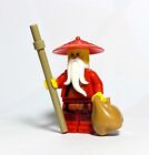 NEW LEGO Santa Sensei Wu minifigure - Ninjago Made Of Genuine LEGO Christmas