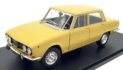 Mitica 1/18 Scale 200005-D - Alfa Romeo 2000 Berlina 1971 - Piper Yellow - Photo 1/4
