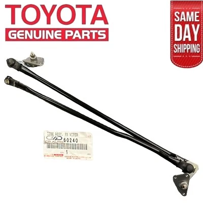 99 - 02 TOYOTA LAND CRUISER UZJ100 FRONT WINDSHIELD WIPER ARM LINKAGE OEM NEW - Image 1 of 4