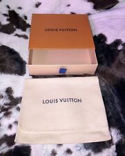 Louis Vuitton 5.75"x 5"x 1.5" Empty Drawer Style Box W/Dust Bag .