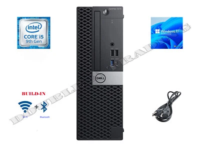 Dell OptiPlex 7070 SFF i5-9500 | up to 64GB RAM &2TB SSD &8TB HD&WiFi+BT &Win11P - Image 1 of 4