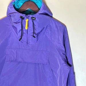 Sugar Cane HENRY LEAR Collab Anorak Parka Nylon Purple Two-tone L Japan Made - Picture 1 of 12