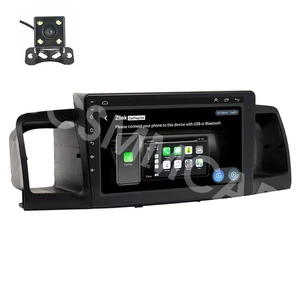 Touch Screen Video Player GPS WiFi For Carplay Fit For Toyota Corolla 2003-2008 - Picture 1 of 24