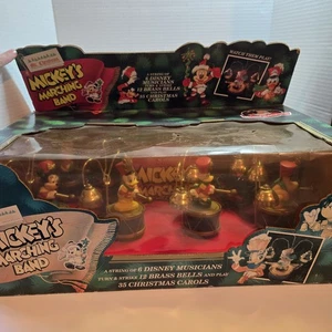 Vintage 1992 Mr. Christmas Mickey's Marching Band 35 Carols New In Box! NOS - Picture 1 of 13