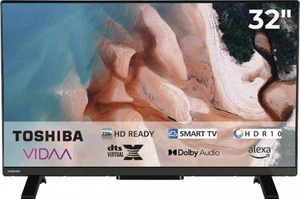 Toshiba 32WV2E63DG LED-Fernseher 80cm 32 Zoll Smart TV DVB-S2/-T2/C HD HDR10 HLG - Bild 1 von 10