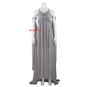 Game of Thrones Daenerys Targaryen Cosplay Dress Suit Costume Outfit Anime Show - Picture 1 of 6