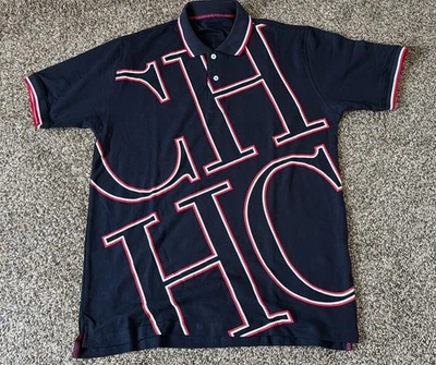 NUEVO CAROLINA HERRERA Camiseta Polo Manga Corta Tallas M L Negro Foto 1 de 2