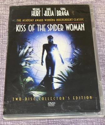 Kiss of the Spider Woman DVD (1985) William Hurt/Raul Julia Original Movie US R1 - Imagem 1 de 4